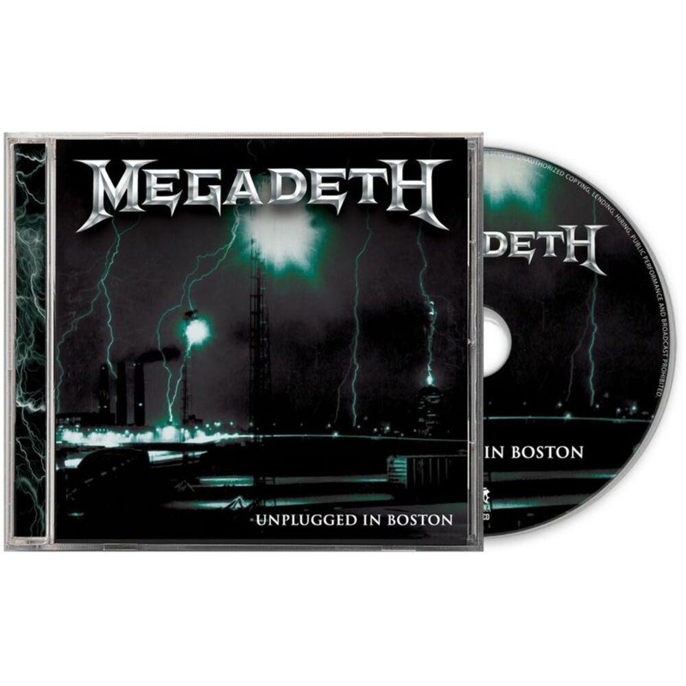 Megadeth - Unplugged In Boston  CD